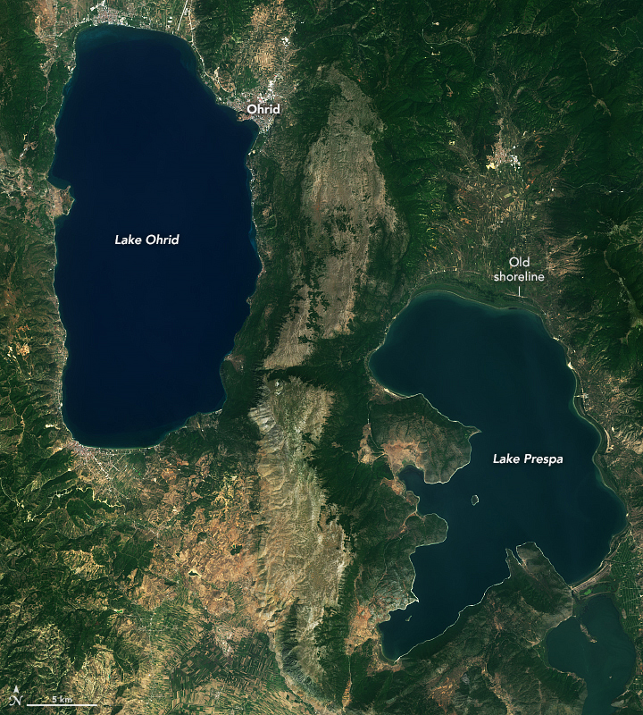 Liqeni i Ohrit dhe Liqeni i Prespës