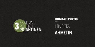 Homazh poetik në kujtim të Lindita Ahmetit/ Festivali Poetik i Prishtinës 3 homazh per lindita ahmetin