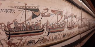 Për herë të parë në 900 vjet/ Tapiceria e Bayeux do rikthehet në Britaninë e Madhe si “hua” nga Franca